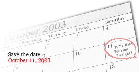 Mark October 11, 2003!